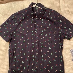 J Crew Short Sleeve Button Down